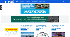 Desktop Screenshot of periodicoelvalle.com.ar